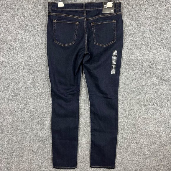 NWT GAP 1969 Blue Stretch Denim Low Rise Always Skinny Jeans Size 4/27R - Picture 2 of 9
